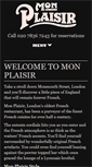 Mobile Screenshot of monplaisir.co.uk